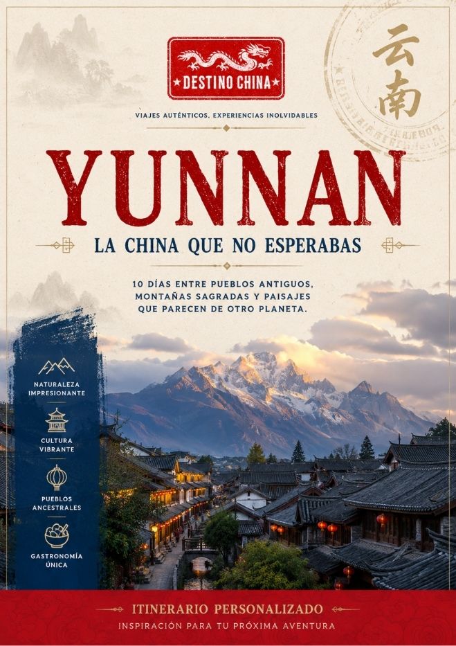 Ejemplo de un itinerario personalizado en Destino China